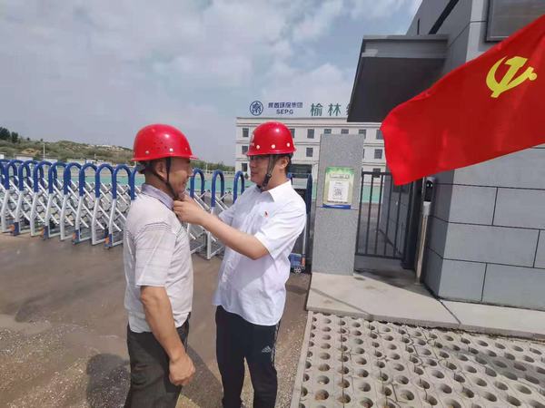 陕煤建设铜煤公司第五项目部干部职工学党史汲取奋进力量 立足岗位抓生产保安全