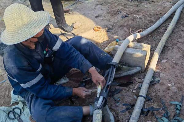 陕煤建设矿建二公司：让断了的电缆长起来