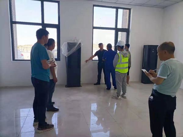 陕煤建设铜煤公司第八项目部孟家湾机辆中心12项单体工程顺利通过竣工验收