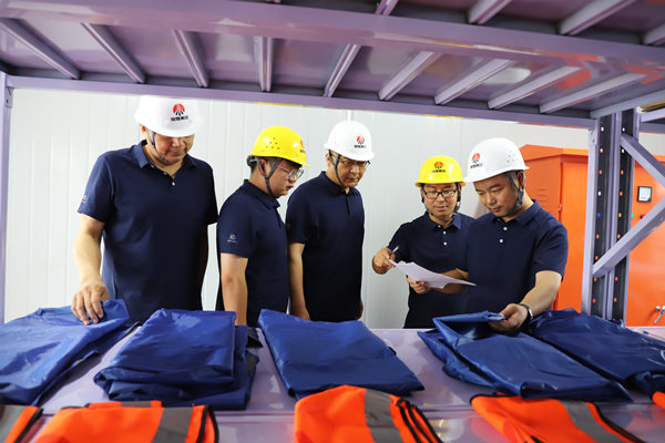 陕煤建设汉中分公司全力筑牢防汛安全堤