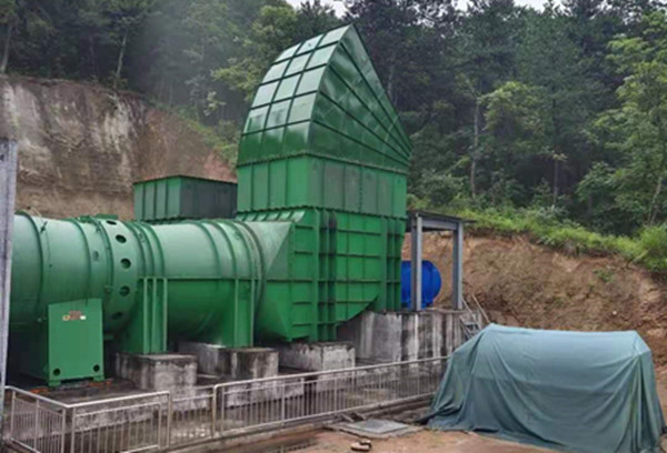 陕煤建设机电安装公司顺利完成建庄项目部改造主通风机出风口工程