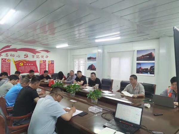 陕煤建设铜煤公司第十六项目部狠抓安全管理实现大干二季度硕果累累