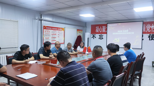 陕煤建设机电安装公司深入基层开展党史学习教育宣讲及讲党课