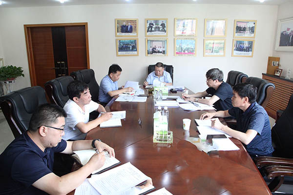 陕煤建设召开机关各部门上半年工作汇报会