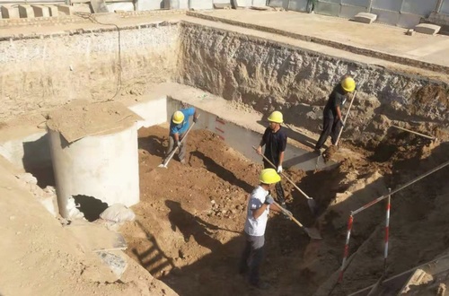 陕煤建设路桥分公司渭南项目部超危大节点目标任务顺利完工