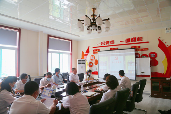 陕煤建设机电安装公司机关党支部召开党史学习教育专题组织生活会