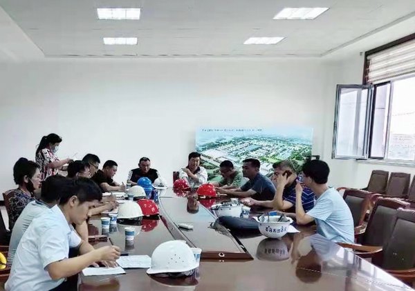 陕煤建设洗选煤运营公司山东宏信化工股份有限公司老厂区搬迁改造项目主体结构验收顺利通过