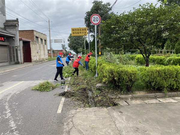 陕煤建设澄合分公司开展“金秋志愿行”主题服务活动