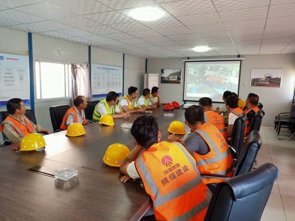 陕煤建设铜煤公司第三项目部多措并举拧紧安全阀筑牢生命线