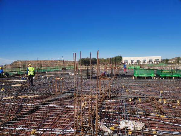 陕煤建设韩城分公司土建九项目部演绎24小时施工奋战奏鸣曲