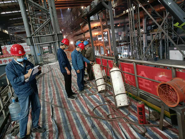 陕煤建设汉中分公司开展节前安全检查工作