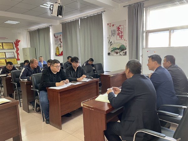 陕煤建设洗选煤运营公司柠条塔运营项目部全面部署应急防汛工作