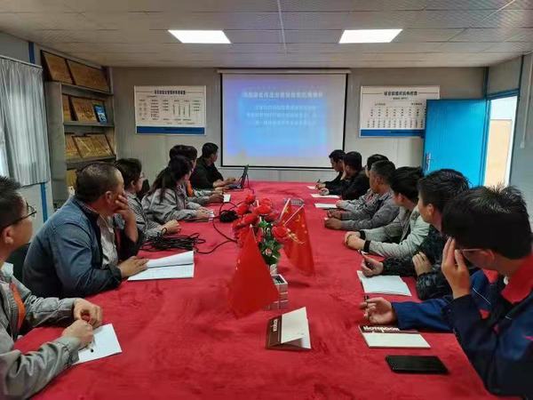 陕煤建设韩城分公司土建九项目部开启“三勤”安全管理模式