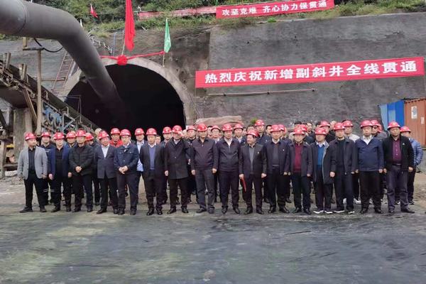 陕煤建设矿建二公司施工建新煤矿新增副斜井井筒精准贯通