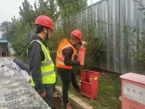 陕煤建设路桥分公司“步步精心”筑牢安全防护网