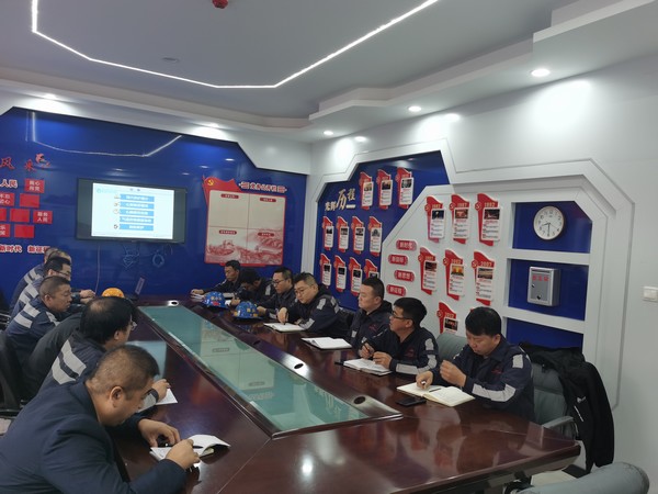 陕煤建设洗选煤运营公司红柳林洗煤厂项目部：广开路子多演练 夯基垒台防意外