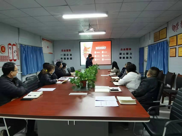 陕煤建设澄合分公司多点固守插牢冬季施工“安全旗”