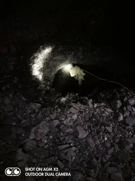 陕煤建设矿建二公司王峰项目部顺利完成贯通工作