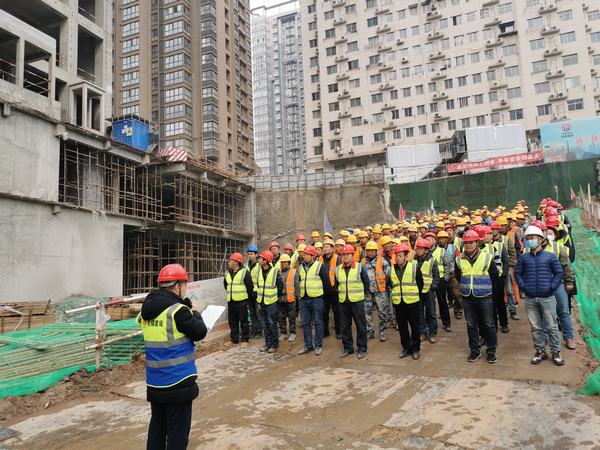 陕煤建设韩城分公司土建二项目部：全员携手查隐患 严查严治保安全