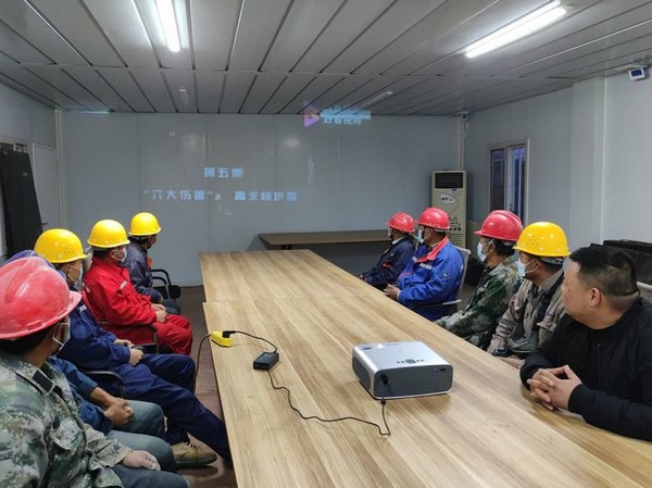 陕煤建设洗选煤运营公司第六项目部：推深走实，力保“百日安全”