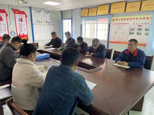 陕煤建设渭南分公司第八项目部加强疫情防控 确保安全生产