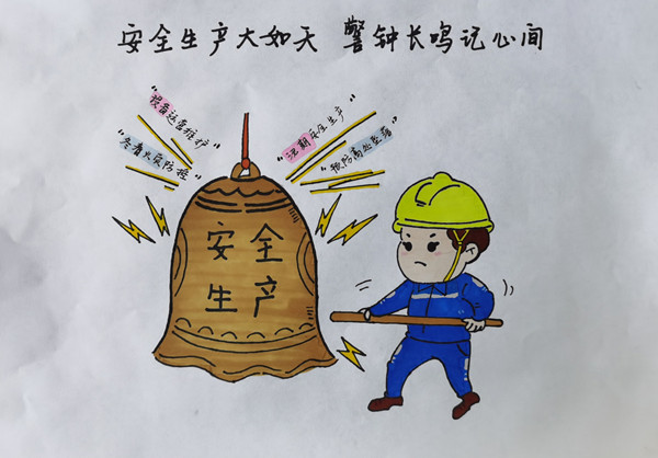 "画"说安全筑防线 - 陕西煤业化工建设(集团)有限公司