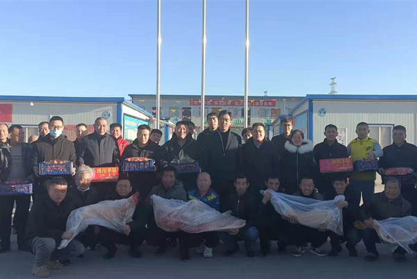 陕煤建设机电安装公司：走基层鼓干劲  真情关怀暖人心