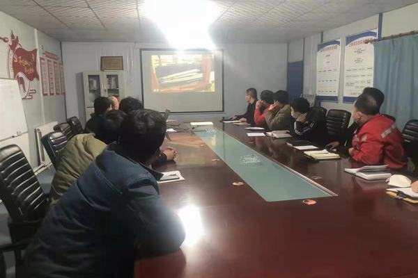 陕煤建设矿建二公司各项目部组织开展年后安全“第一讲”