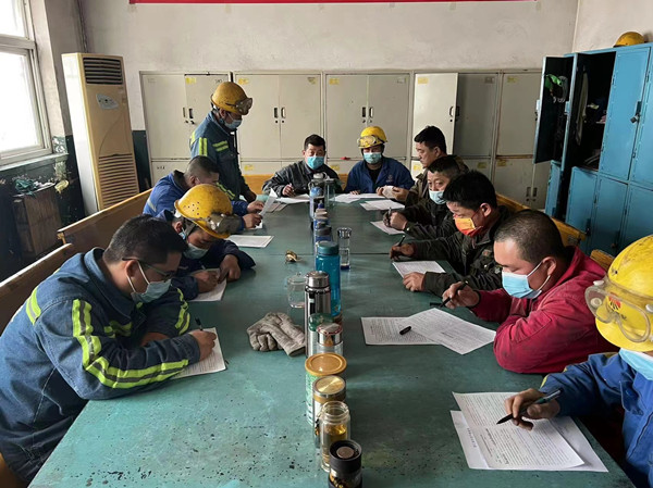 陕煤建设机电安装公司渭化项目部打出安全“组合拳”