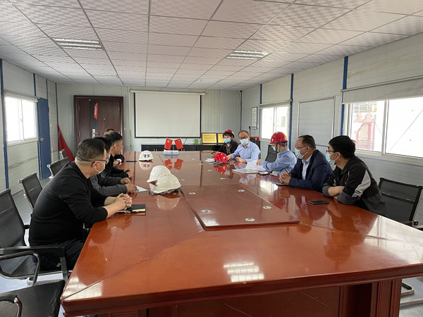 西安市住建局专家组一行莅临山水逸境项目检查指导工作