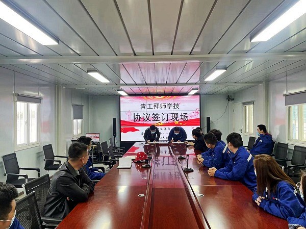 陕煤建设渭南分公司十一项目部多措并举助力青年员工成长成才