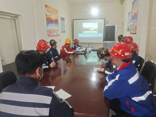 陕煤建洗选煤运营公司第二项目部:“反三违”在行动 安全生产记心间