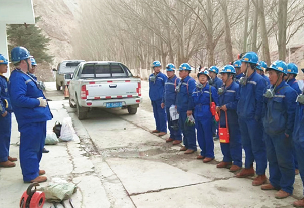 陕煤建设矿建三公司：人间最美四月天，不负春光与时行