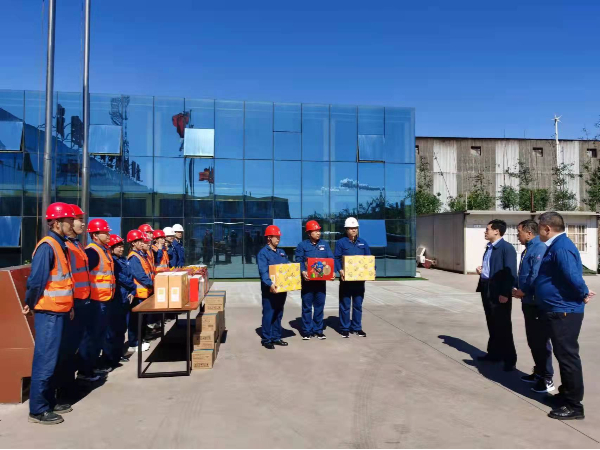 司正林深入汉中分公司慰问节日期间坚守一线员工