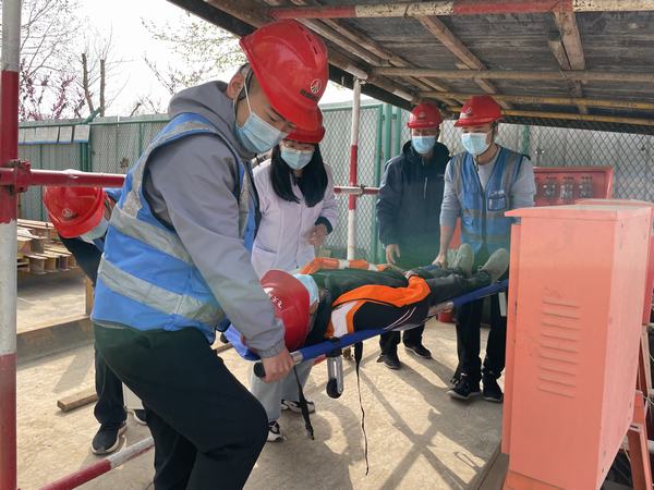 建设集团韩城分公司：黄金五月天，给你满满的“安全感”