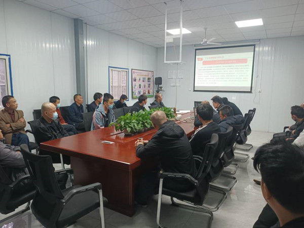 陕煤建设机电安装公司建庄项目部“三个强化”筑牢安全防线