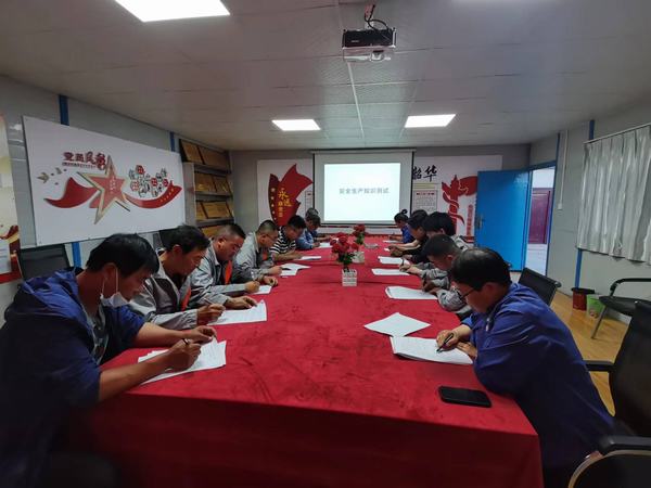 陕煤建设韩城分公司土建九项目部“安全生产月”系列活动精彩纷呈