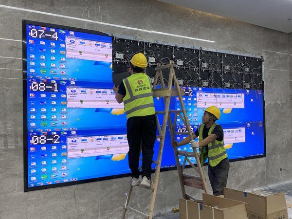 陕煤建设榆林公司第八项目部高温下与时间赛跑