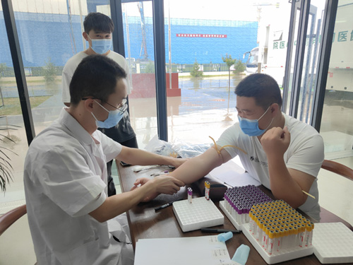 陕煤建设榆林公司组织健康体检 关爱员工健康