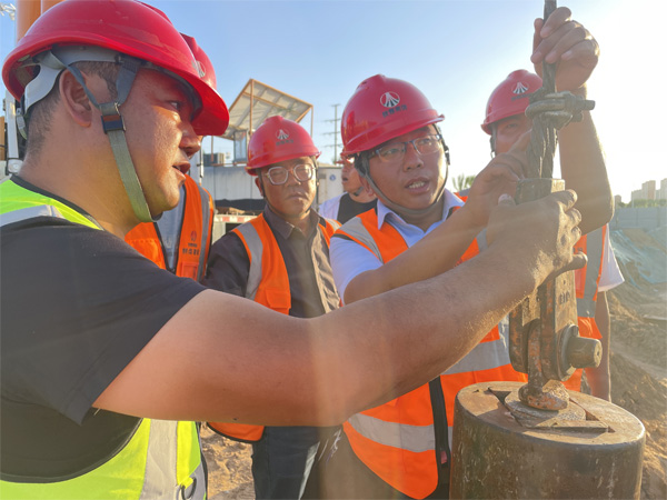 科创新城同慧运动公园项目经理部“三强化”扎实推进安全生产大检查