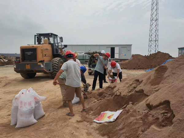 陕煤建设机电安装公司筑牢雨季“三防”安全堤坝