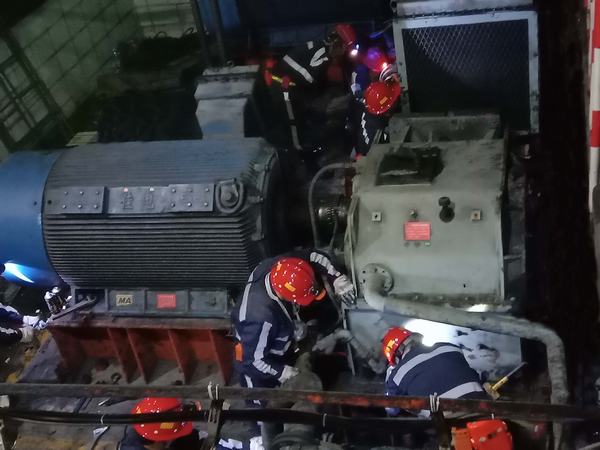 陕煤建设韩城分公司项目建设“加速度”啃下张家峁矿业超长时段大检修项目“硬骨头”