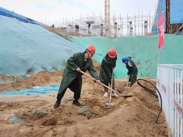 陕西榆林陕煤建设有限公司:闻汛而动 筑牢汛期安全防线