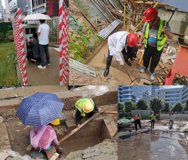 陕煤建设天工公司厉兵秣马战风雨，上下同欲保汛期
