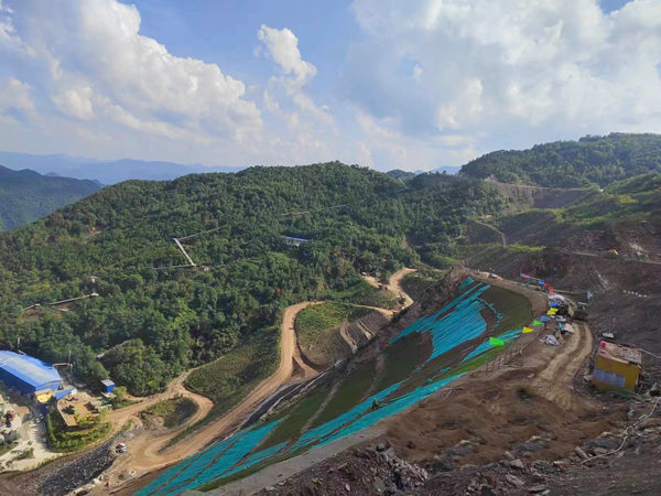 陕煤建设汉中分公司大西沟矿吊庄沟环保治理项目初见成效