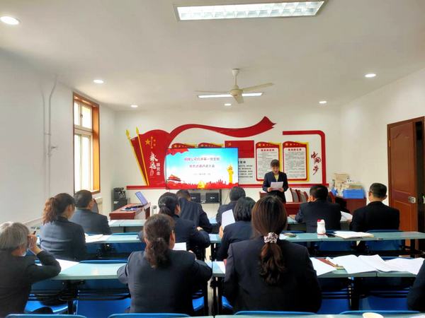  陕煤建设铜煤公司为党员干部敲响警示钟打好预防针