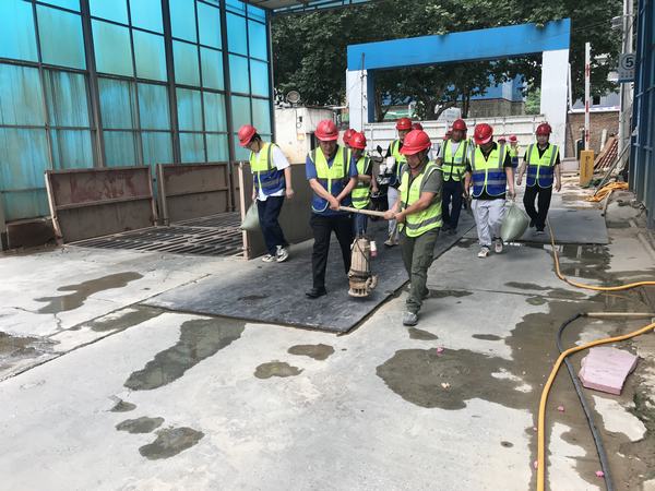 陕煤建设韩城分公司土建二项目部：“汛”速行动，步步设防战雨期