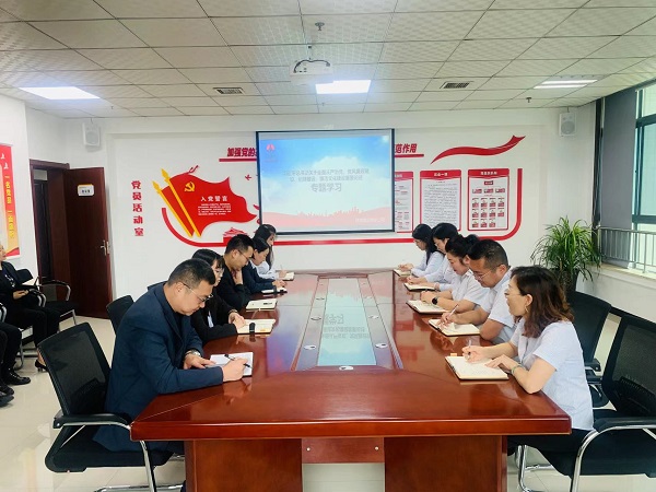 陕煤建设绿宇公司扎实推进纪律教育宣传月活动