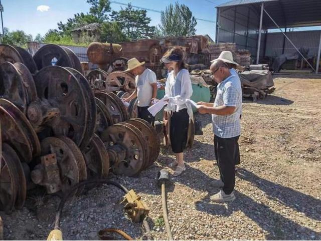 陕煤建设矿建二公司开启了设备处置新模式