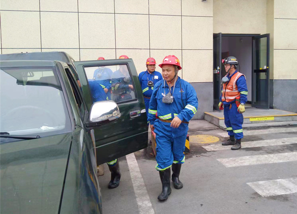 陕煤建设矿建三公司国庆假期开展在建项目安全专项检查